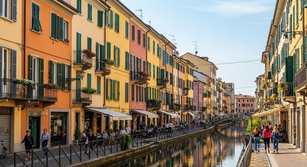 Week-end à Milan : les rues colorées de Navigli à explorer absolument