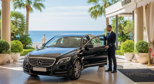 Service de chauffeur privé sur la Côte d'Azur : le luxe d'un trajet serein